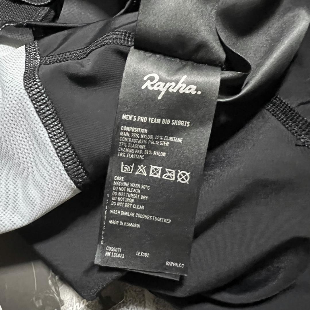 新品 Rapha 特別限定版 メンズ プロチーム ビブショーツ Sサイズ