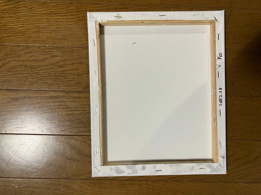 丸まり猫　絵画　イラスト　ドローイング