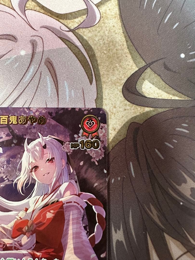 ホロカ UR 百鬼あやめ ホロライブカード　アヤカシヴァーミリオン