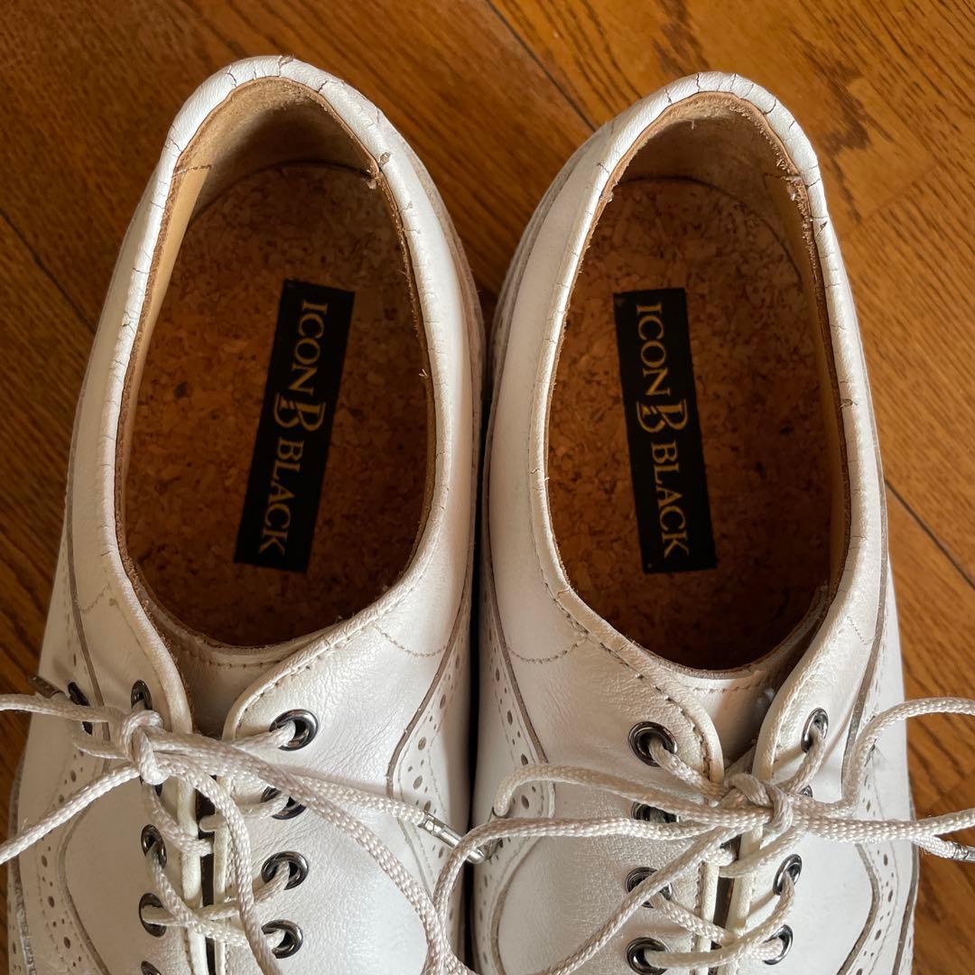 フットジョイ アイコンブラック ゴルフシューズ 27㎝