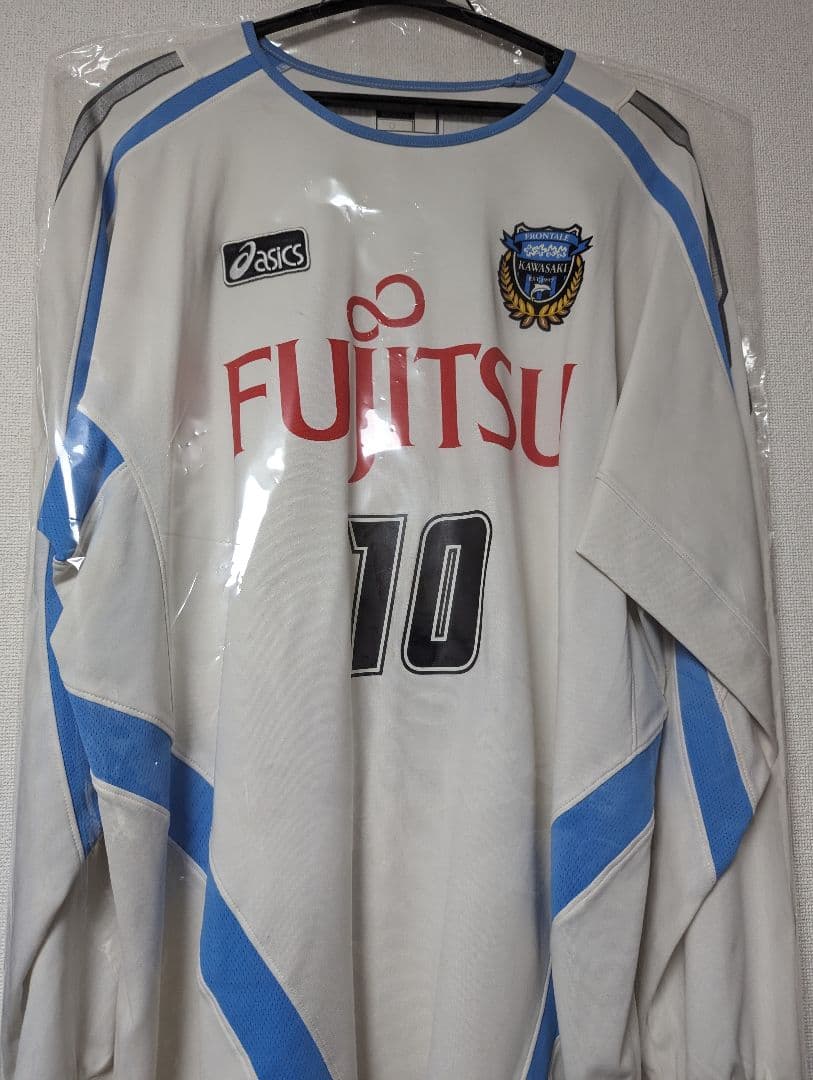 川崎フロンターレ2005シーズン　アウェイ　ジュニーニョ　長袖ユニフォーム