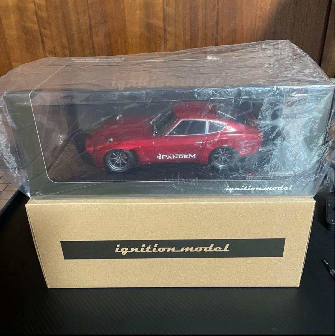 新品未展示品 イグニッションモデル 1/18 パンデムS30 Zレッドメタリック