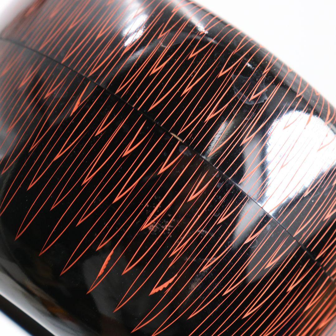 新井司峰作 菊毛彫 大平棗 茶道具 共箱　V838