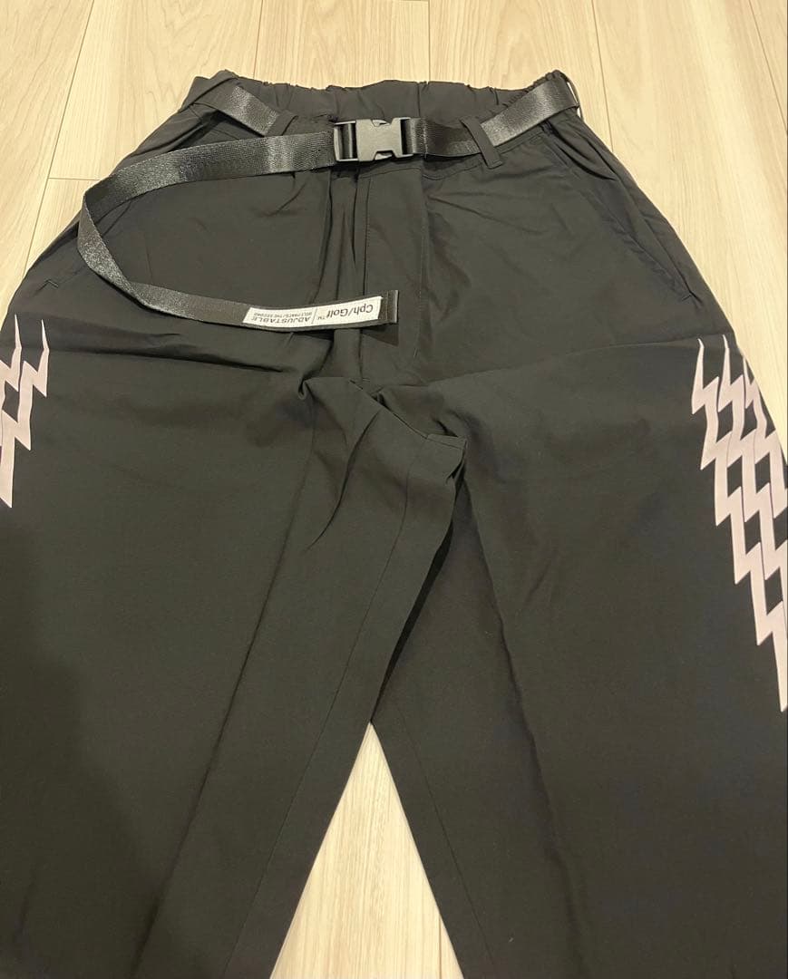 CPH GOLF THUNDER STRIPES 上下セット 【黒/上L/下M】