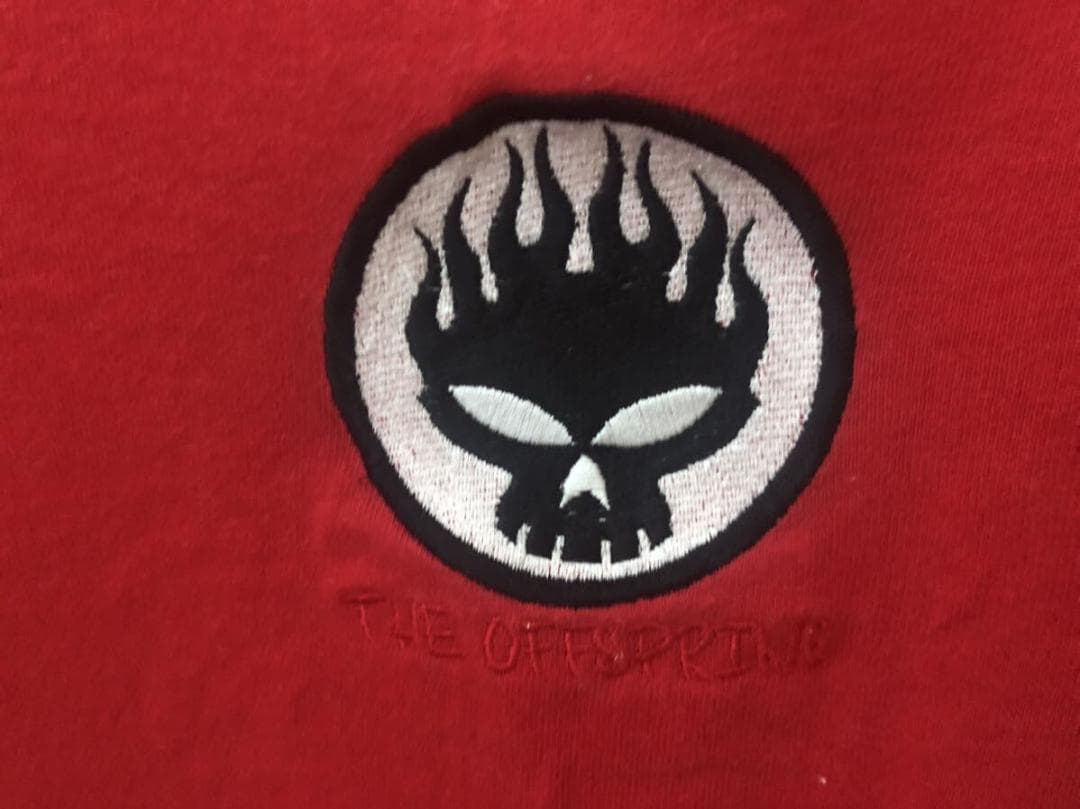 オフスプリング Tシャツ M レッド The Offspring AAA