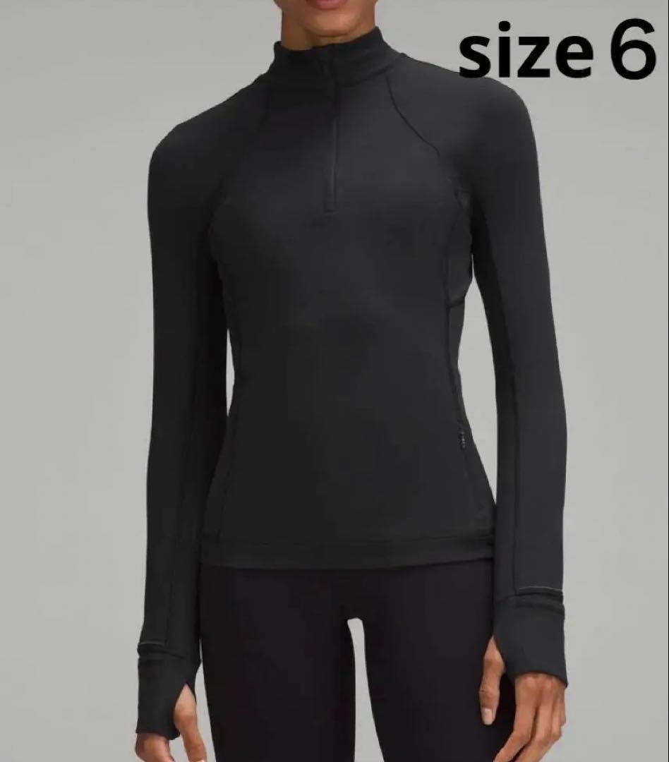 新品 ルルレモン It's Rulu Run Half Zip （サイズ6）