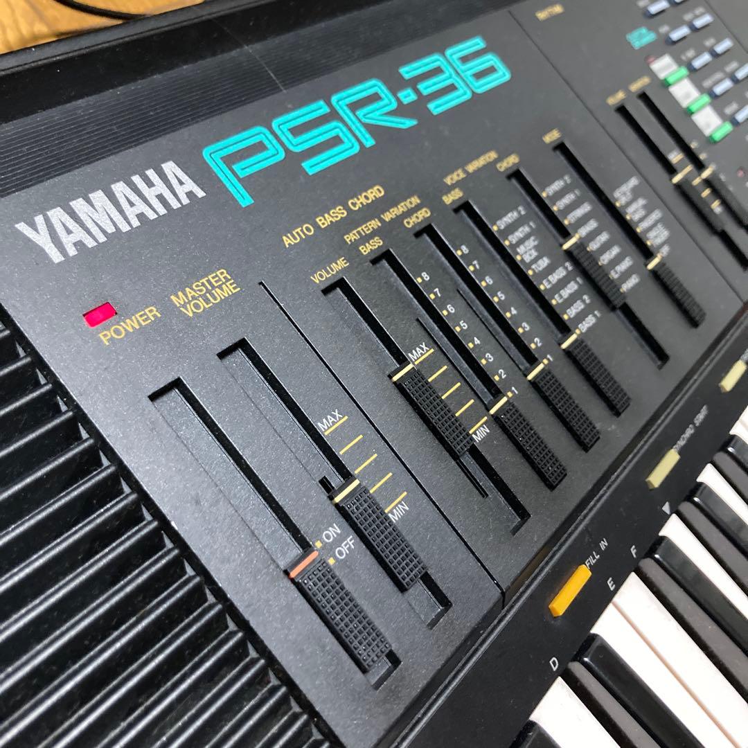 【動作確認済】YAMAHA PSR-36 シンセサイザー　美品