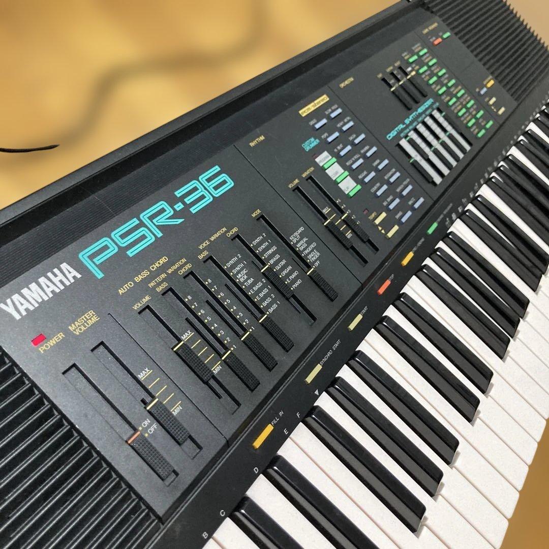 【動作確認済】YAMAHA PSR-36 シンセサイザー　美品