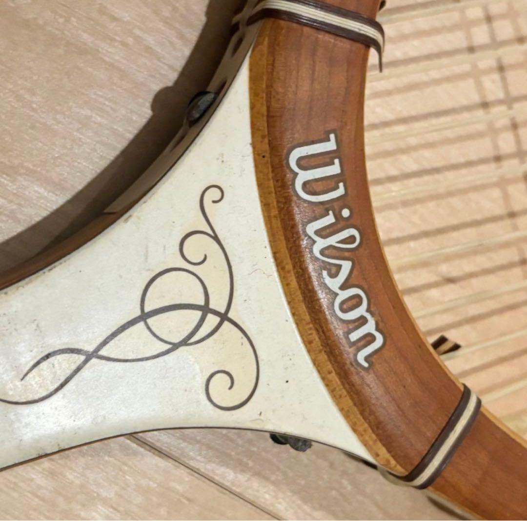 WILSON LADY ADVANTAGE 木製テニスラケット レトロ USA製