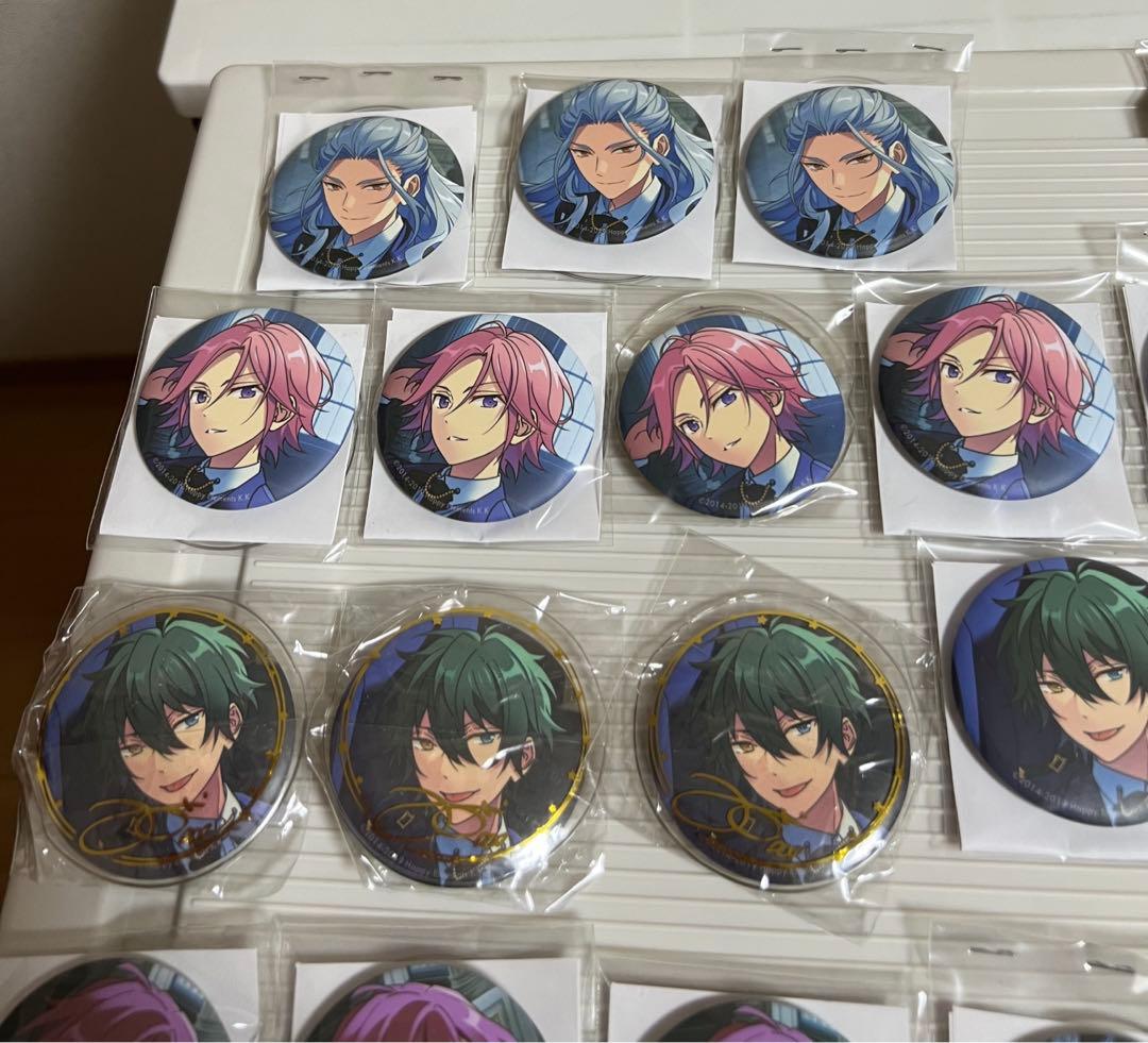 あんさんぶるスターズ！！ 5周年缶バッチ、三毛縞斑、巴日和、影片みか