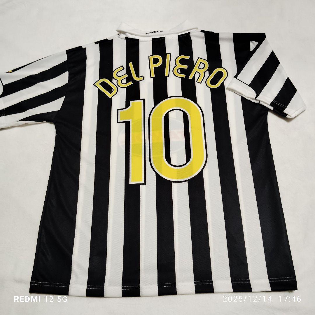 希少ユヴェントス デル・ピエロ 背番号10 TAMOILヴィンテージユニフォーム