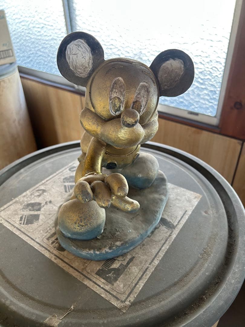 ミッキーマウス オブジェ　置き物　ディズニー　フィギュア　ミッキー　レア　希少