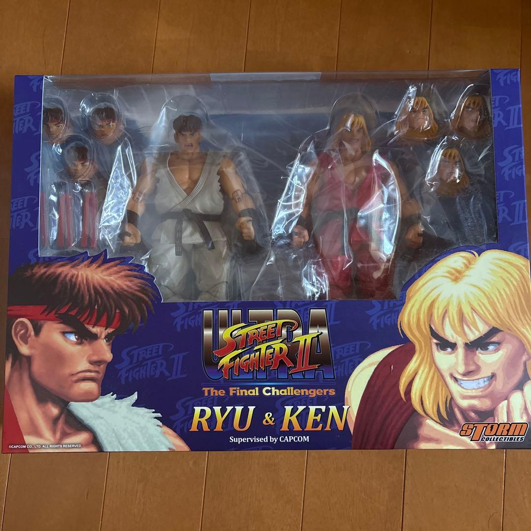 ストームコレクティブルズ　ストリートファイターII リュウ & ケン フィギュア