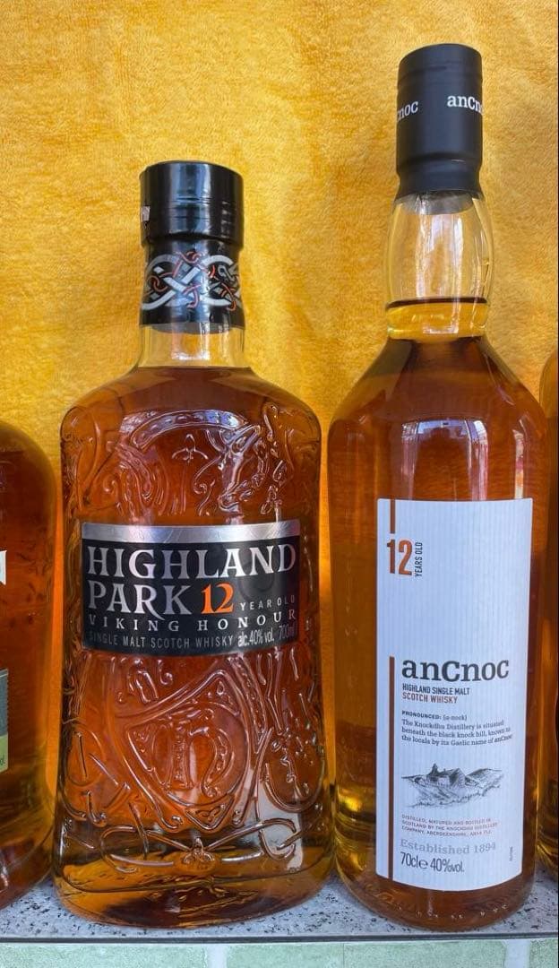 スコッチウイスキー シングルモルト6本