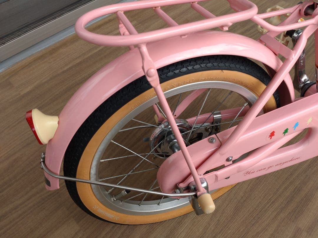 ブリヂストン　ハッチ　16インチ　HC162 ピンク　直接引取限定