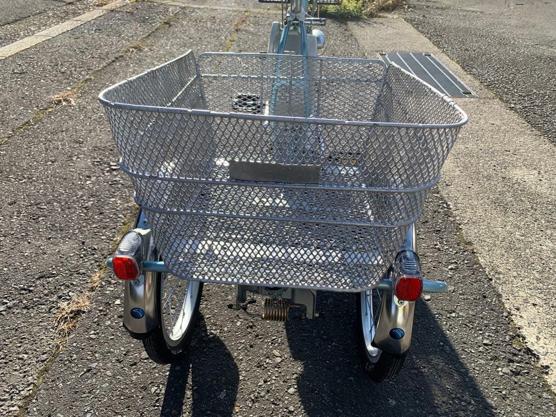 【動作確認済】送料無料 Panasonic 電動アシスト三輪自転車12Ah