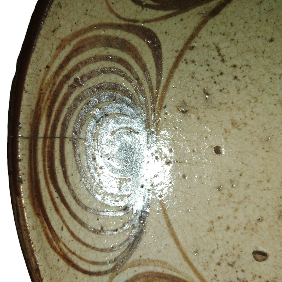 古瀬戸　馬目石皿　骨董品