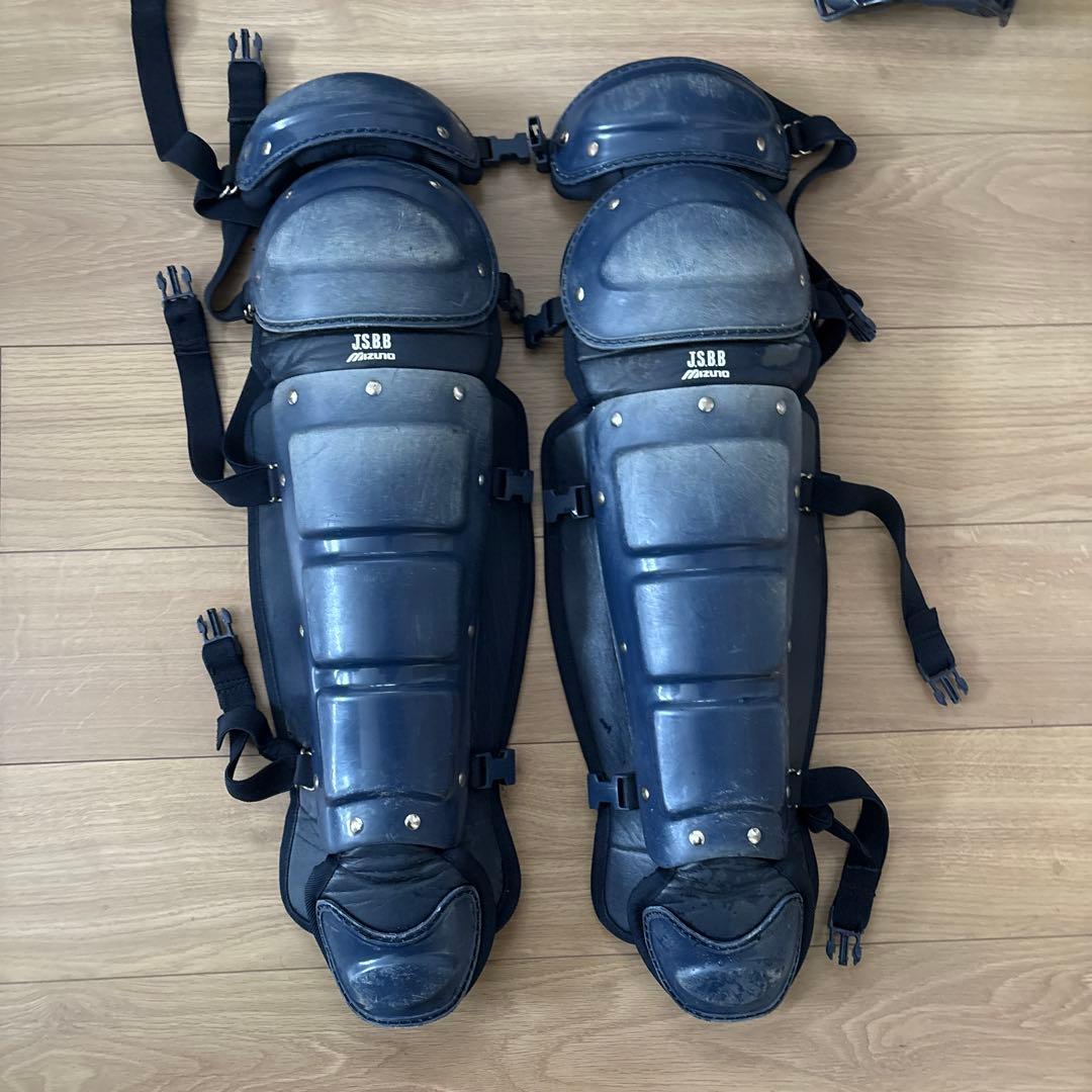 が*わ様 軟式キャッチャー防具一式　ネイビー