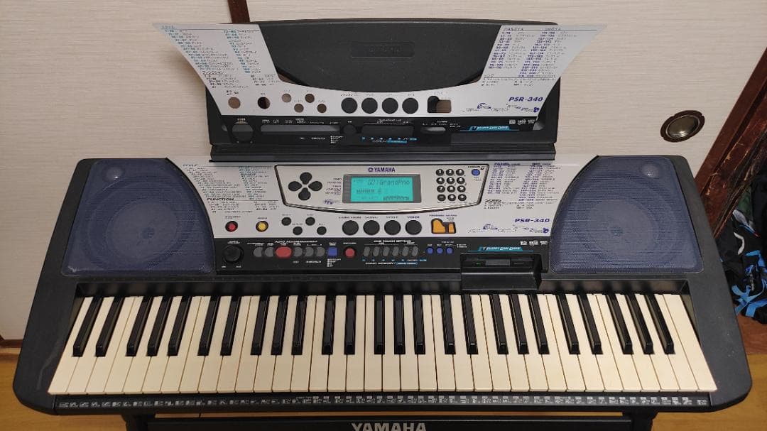 YAMAHA PSR-340 (3点セット)