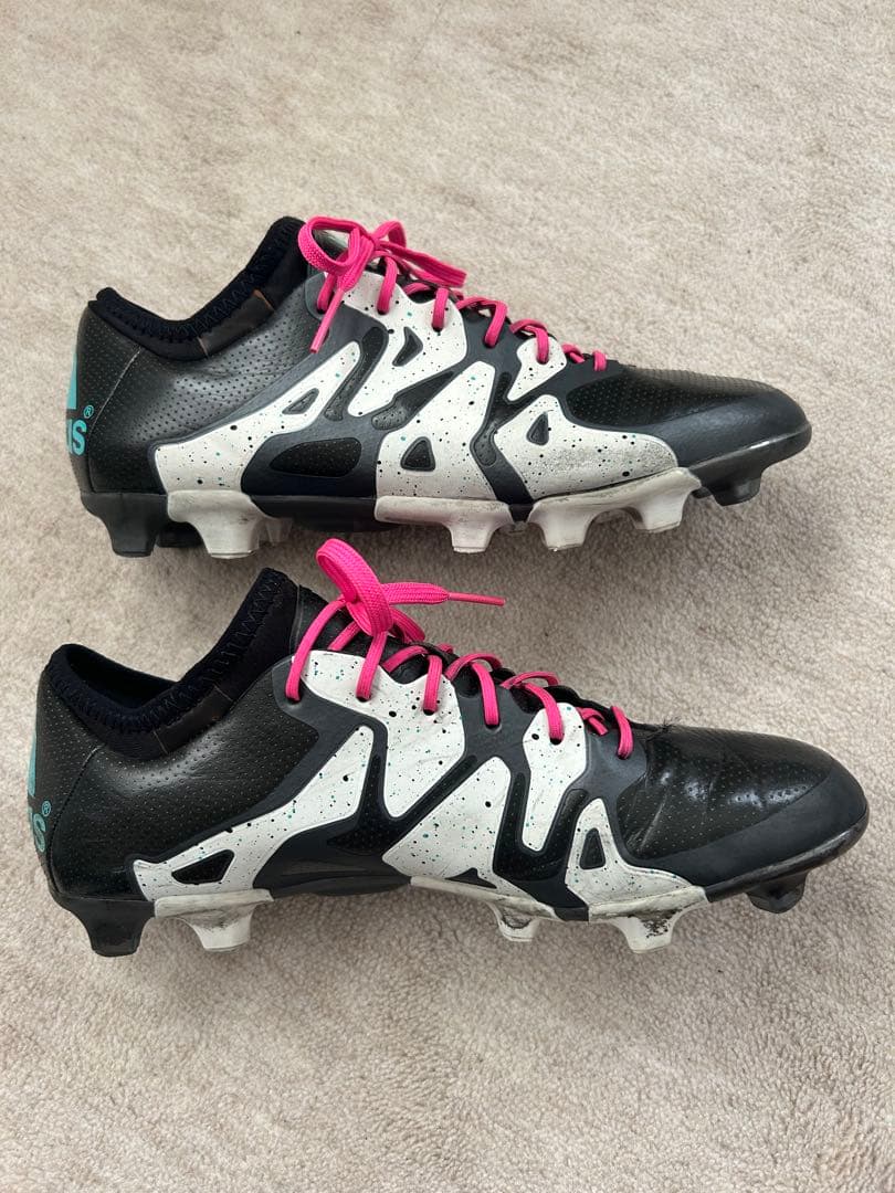 サッカースパイク adidas 【エックス 15.1 HG】　27.5cm