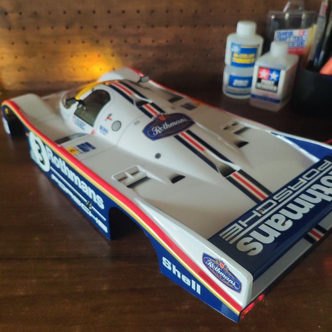 タミヤ　ポルシェ956 ボディ　Rothmans