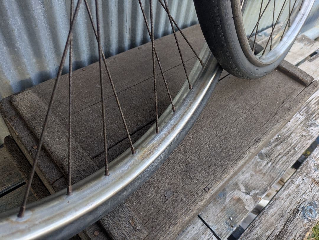 アラヤ BEホイール 実用車 前後セット 昭和 レトロ 自転車