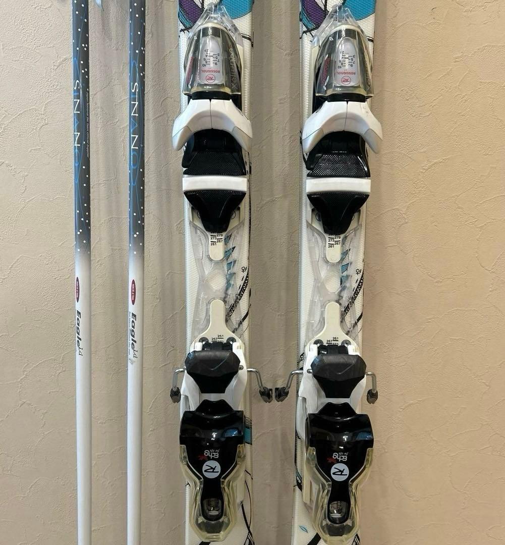 ◾️カービングスキーセット　板149㎝ ブーツ25㎝ 女性用　レディース用