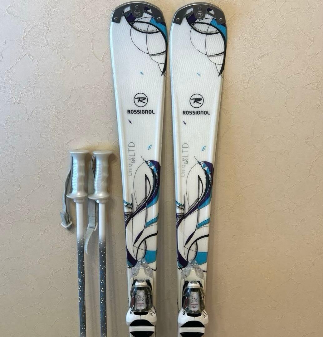 ◾️カービングスキーセット　板149㎝ ブーツ25㎝ 女性用　レディース用