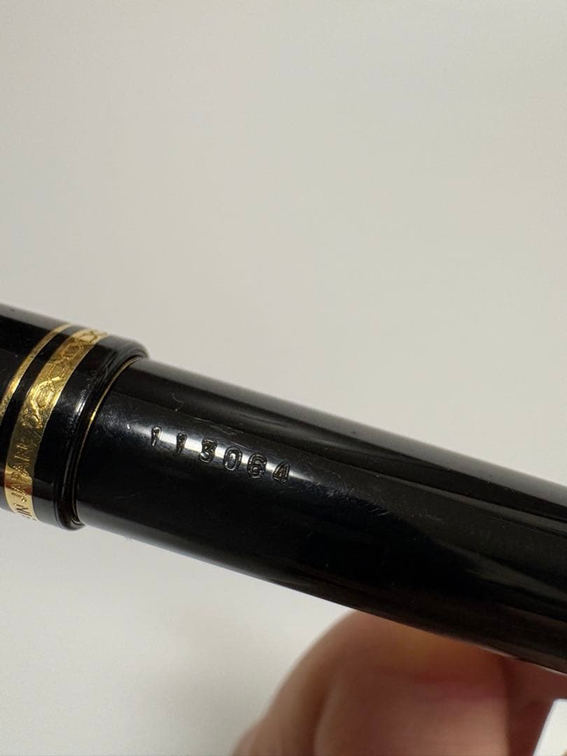 パイロット万年筆｜最初期エラボー｜F（細字）｜初代