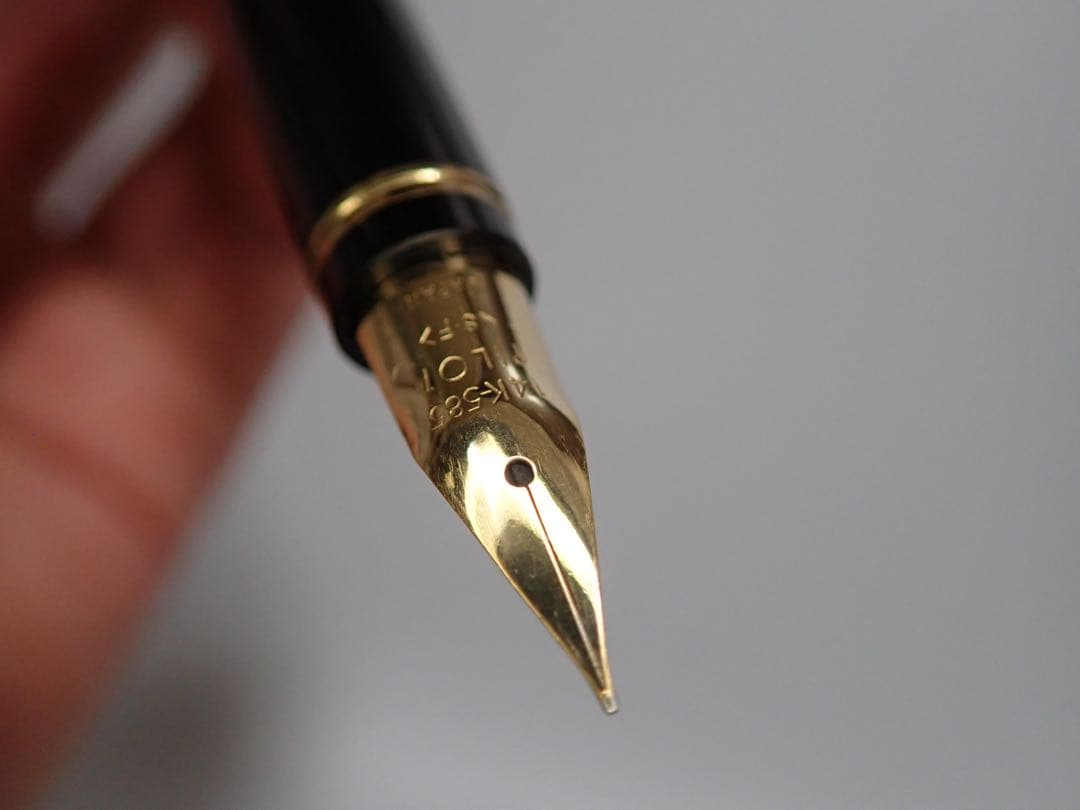 パイロット万年筆｜最初期エラボー｜F（細字）｜初代