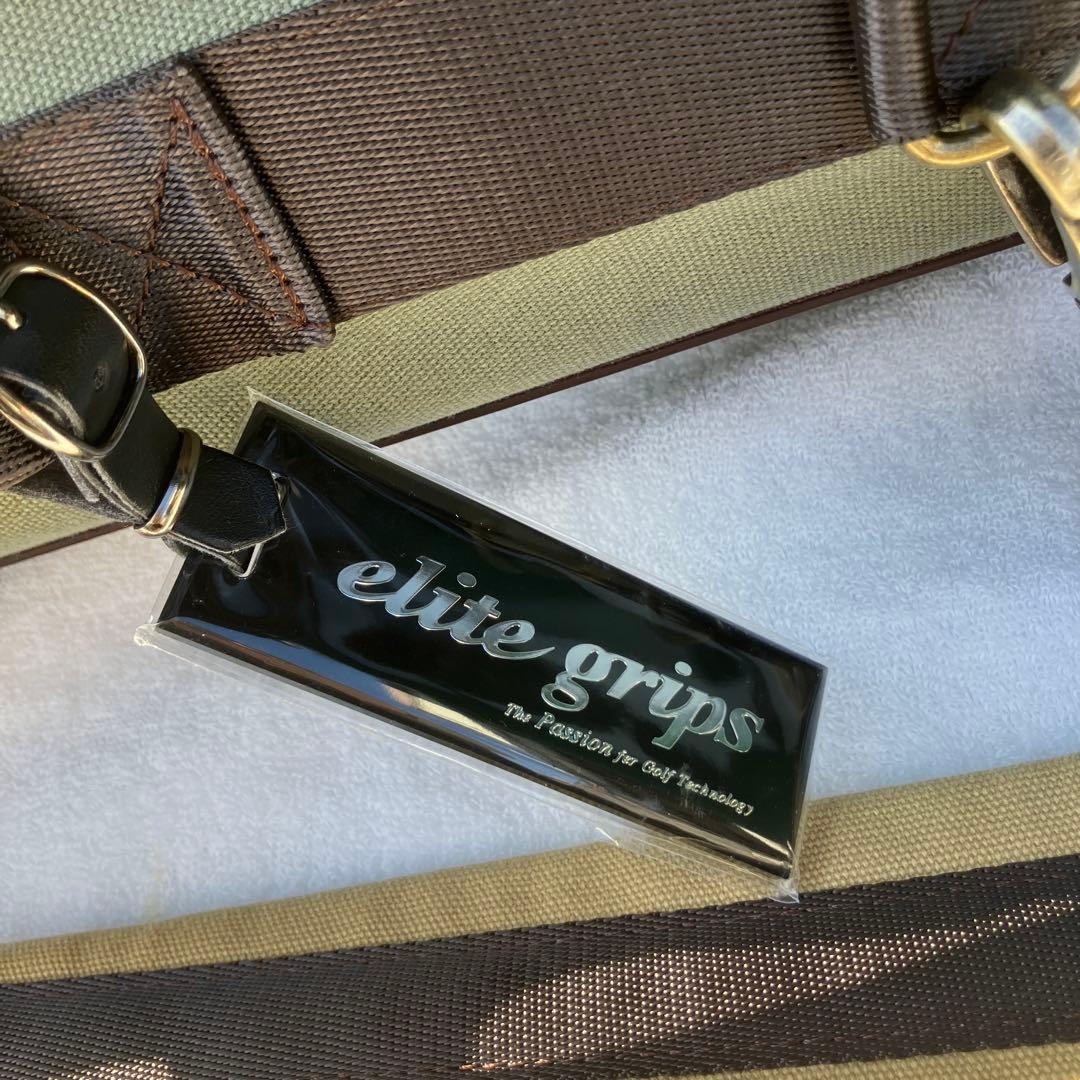 限定　エリートグリップ　スタンド式ゴルフバッグ オリーブグリーン