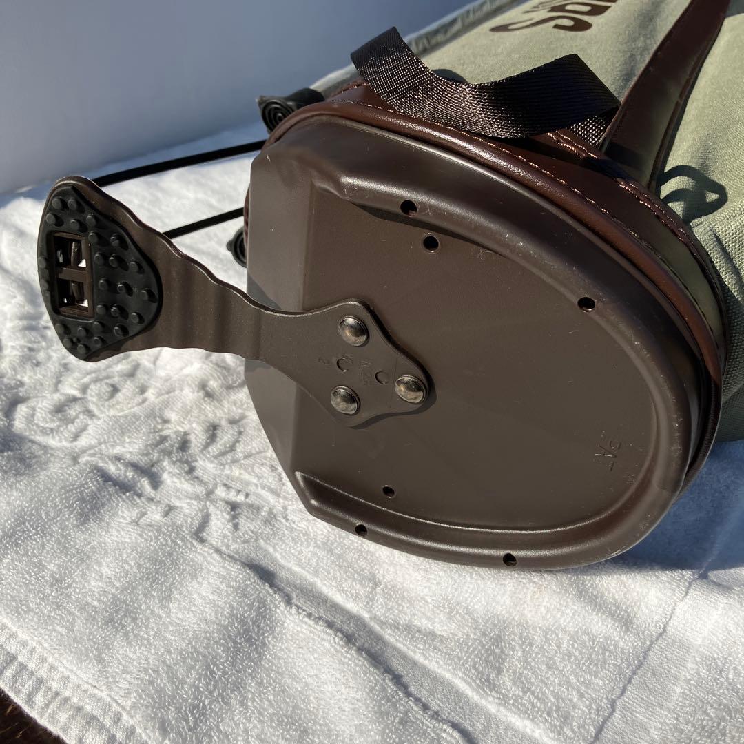 限定　エリートグリップ　スタンド式ゴルフバッグ オリーブグリーン