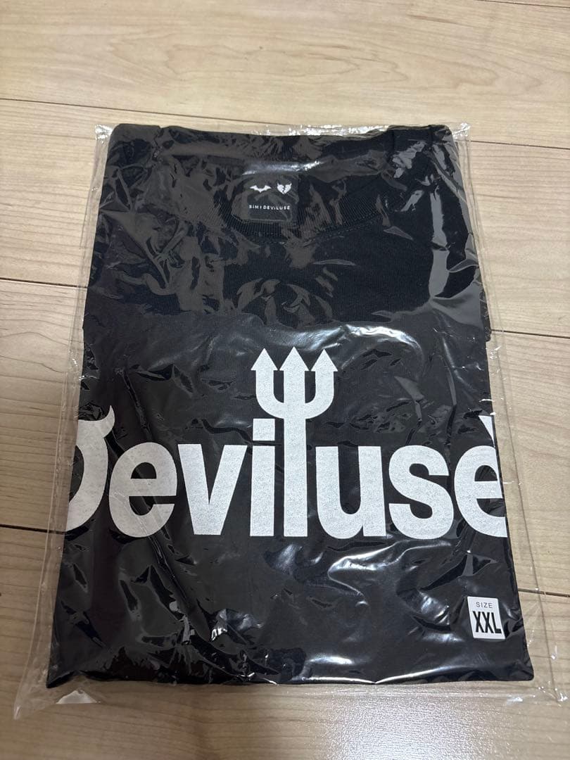 Deviluse SiM ロゴプリント Tシャツ XXL 黒
