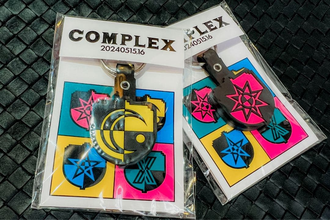 【新品/本物】COMPLEX/日本一心/キーホルダー【2個セット】