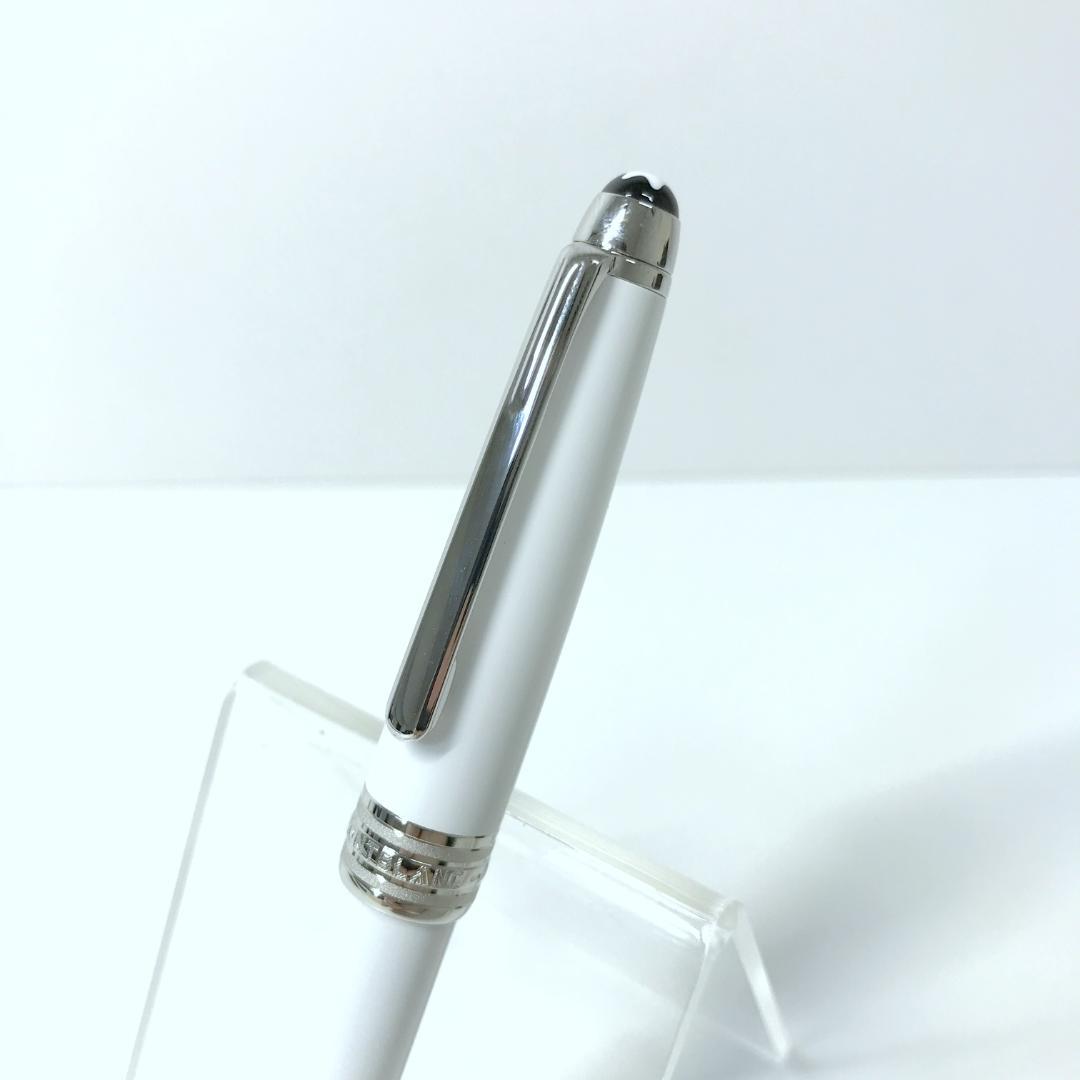 【ほぼ未使用】MONTBLANC マイスターシュテュック ホワイトソリテール