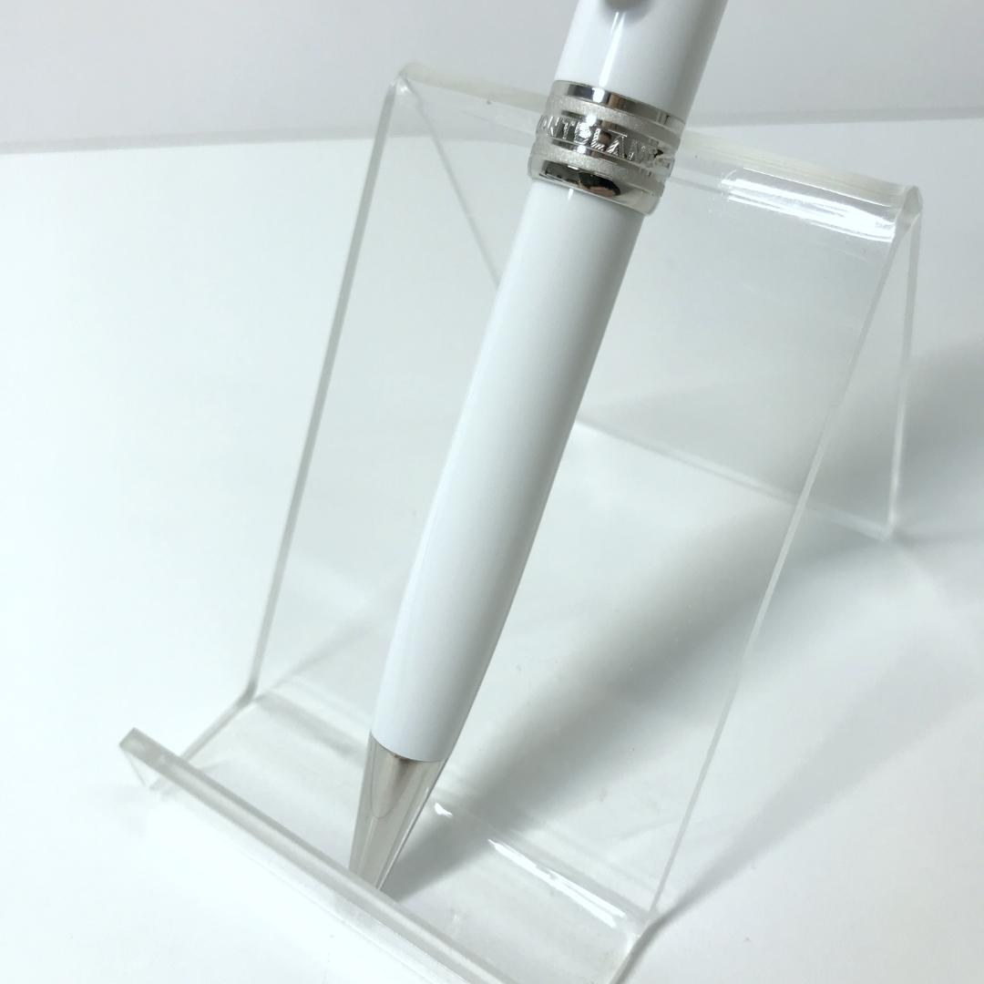 【ほぼ未使用】MONTBLANC マイスターシュテュック ホワイトソリテール