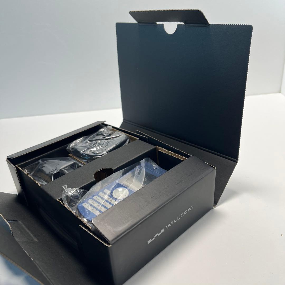 ウィルコム WS001IN \"TT\" グリーン ホワイト ブルー３色セット