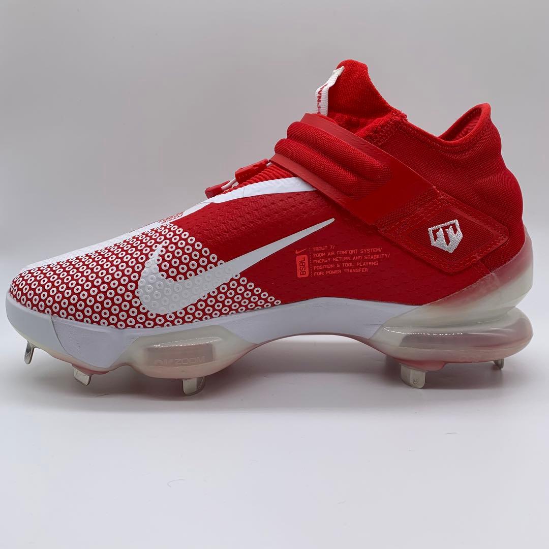 【日本未発売】NIKE トラウトモデル 野球 スパイク レッド 赤 26.5㎝