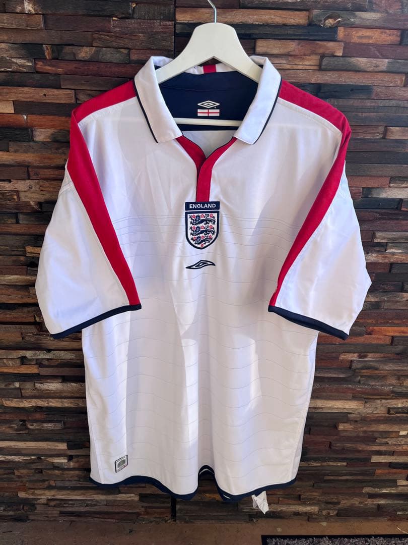 イングランド代表　リバーシブル半袖ユニフォーム　Umbro製サイズXL