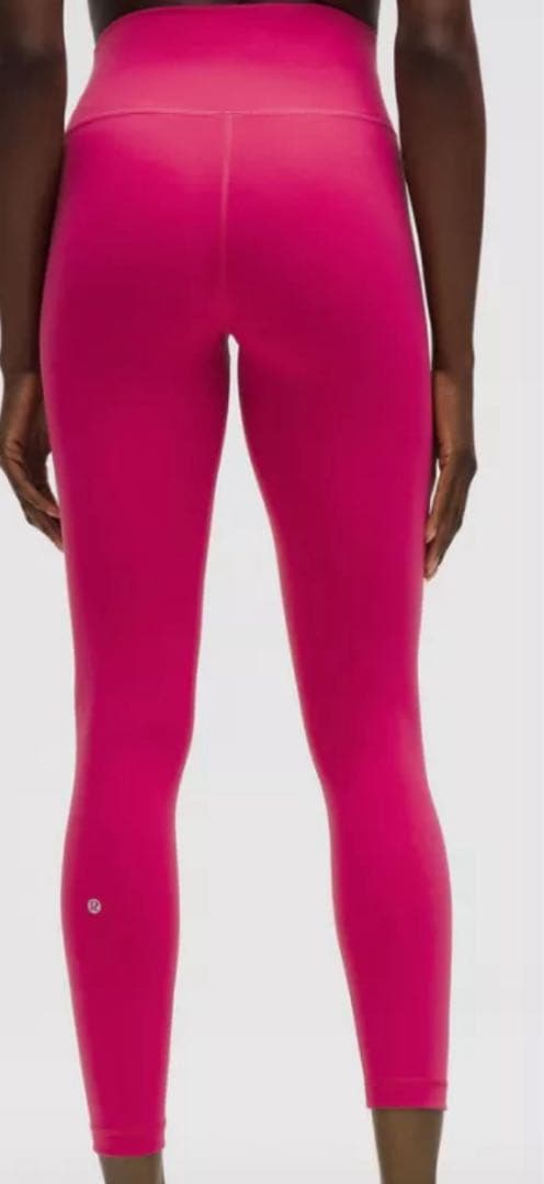 ルルレモンWunderTrainハイライズタイツ 25インチラズベリー希少価値