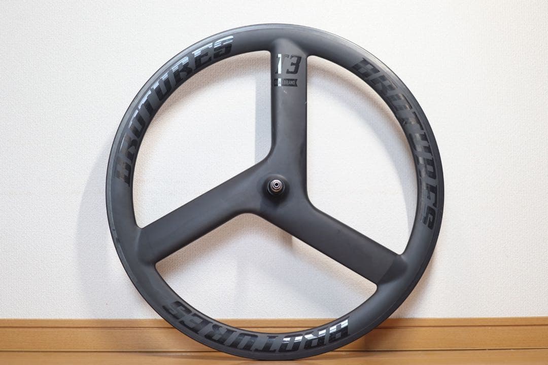 ★ BROTURES T3 PRO カーボン バトン リア ホイール ブルーラグ