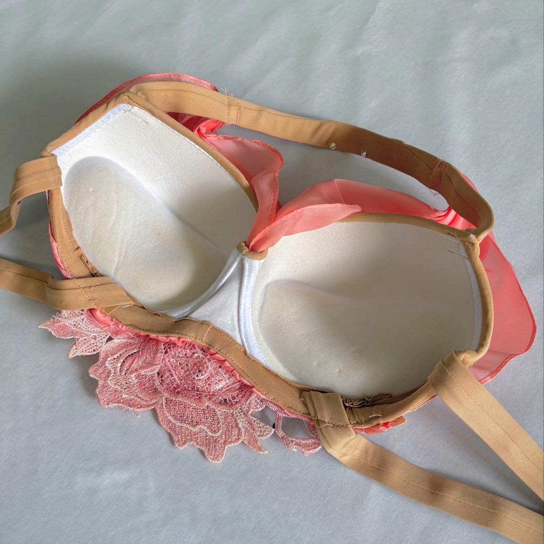 ベリーダンス 衣装　コスチューム　ピンク セットアップ