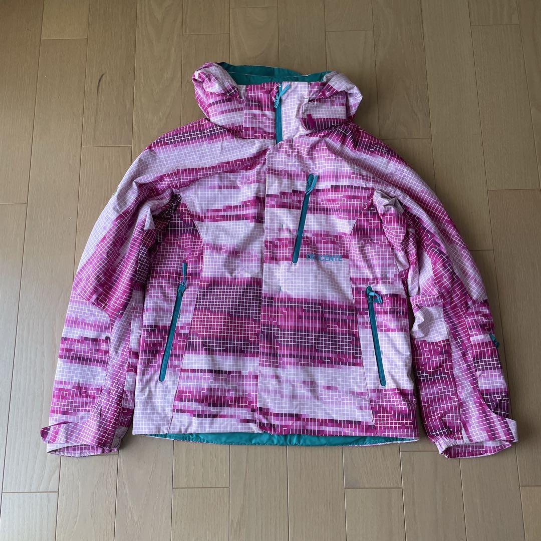 デサントDESCENTEスキーウェア　上下セット　デモチーム　中古　サイズS