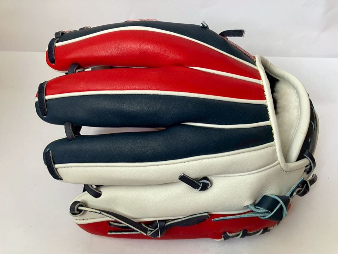 ミズノプロ　軟式　日本製　耕作　内野　HAGA グローブ　オーダー 野球　坂本型