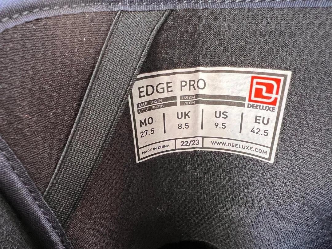 スノーボード 22-23 DEELUXE EDGE PRO US9.5/27.5cm