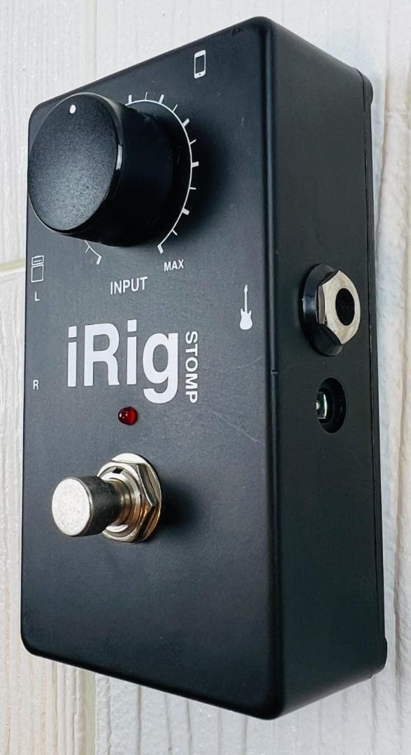 中古美品 iRig Stomp ペダルタイプ ギターインターフェース iOS対応