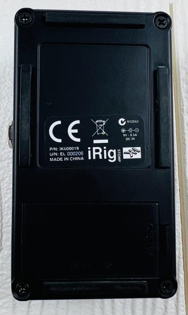 中古美品 iRig Stomp ペダルタイプ ギターインターフェース iOS対応