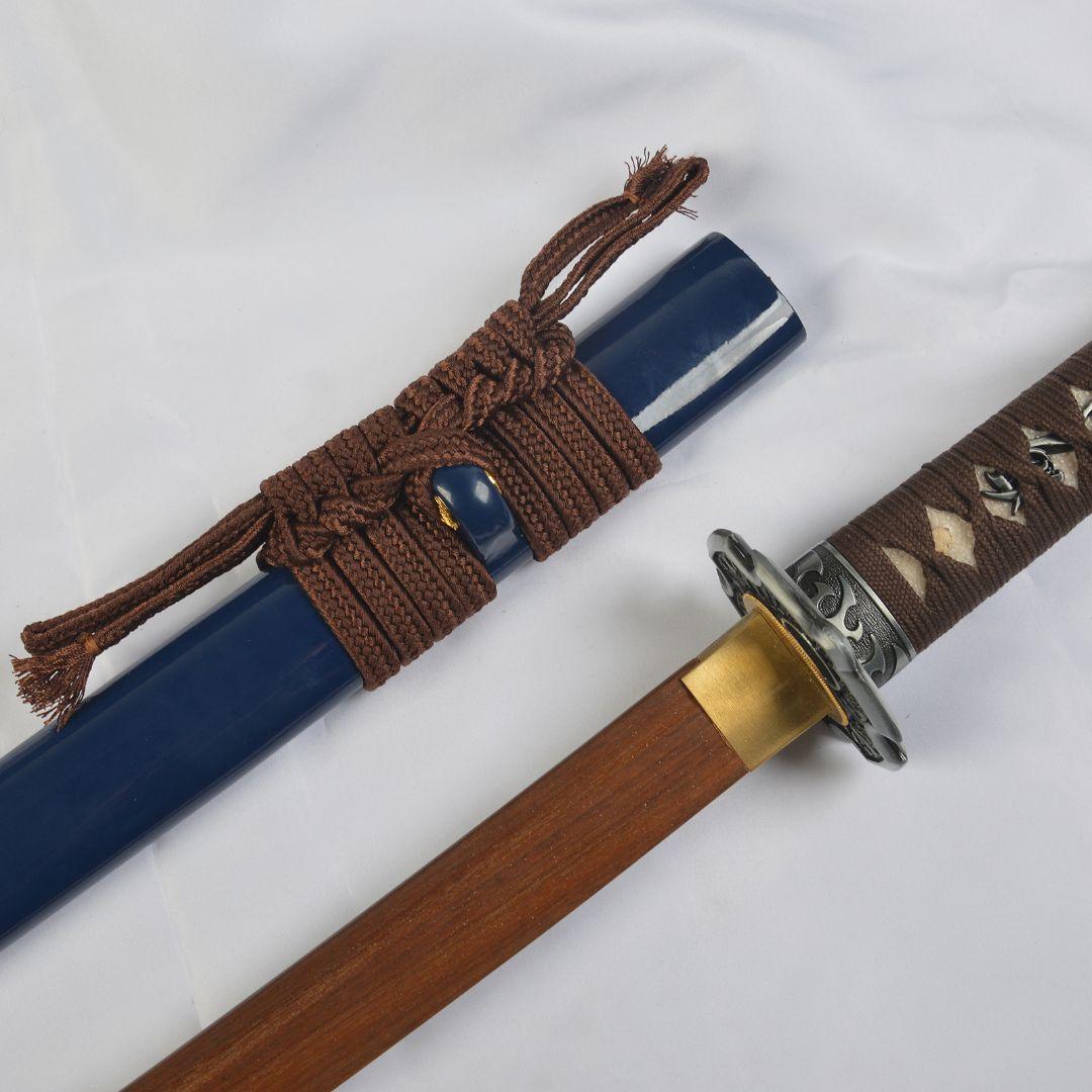 日本刀　模造刀　木製刀　06　硬木製　居合練習　コスプレ用　刀剣拵