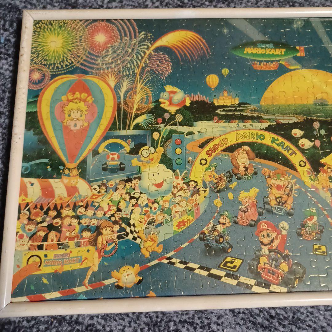30年前　Nintendo マリオカート　パズル　ジグソーパズル