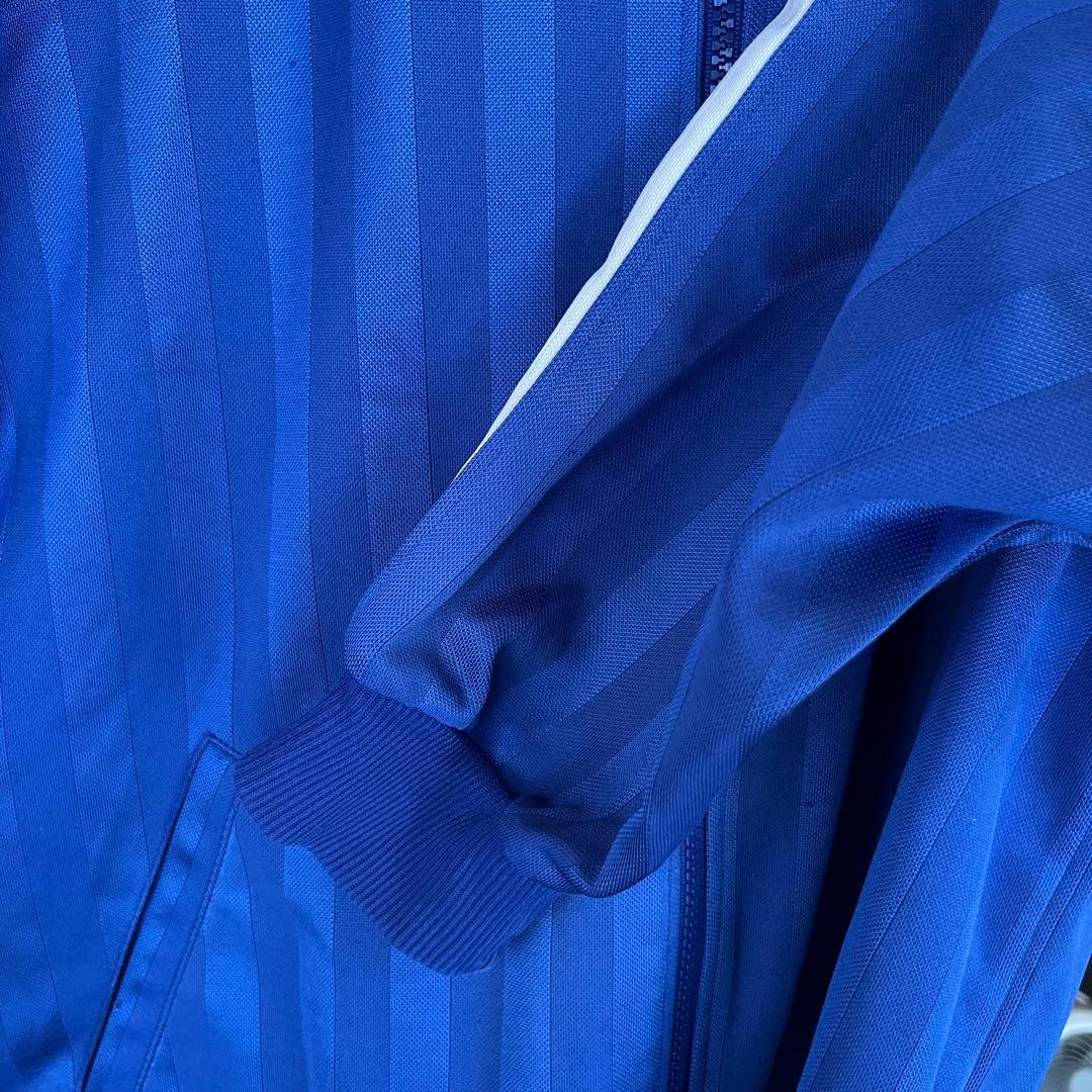 PUMA ストライプジャージ 18番　青